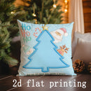 Christmas Funny Print Pillow Covers by Axyaa - Sofa Bedroom Car Cushion Cover