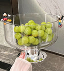 Axyaa High-End Fruit Tray for Living Room Coffee Table & Snack Placement