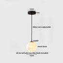 Axyaa Cloud Stone LED Pendant Lights: Modern Brass Kitchen Island Hanging Lamp