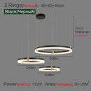 Axyaa Minimalist Circular Pendant Lights: Luxury Acrylic Lamps for Stylish Living Spaces