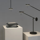 Axyaa Nordic Black Table Lamp: Adjustable Desk Light for Living Room and Bedroom