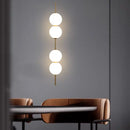 Axyaa Magic Bean Pendant Light: Modern Metal Lighting Fixture for Living Room Bedroom