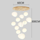 Axyaa Pebble Pendant Hanging Lamp for Home Art Lighting