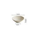 Axyaa Ceramic Irregular Edge Bowl Set - Creative Specialty Tableware