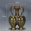 Axyaa Dragon Vase Ornaments Collection - Antique Song Dynasty Porcelain Decoration