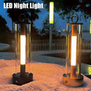 Axyaa Touch Dimmable LED Desk Lamp, Modern USB Rechargeable Ambient Light