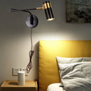Axyaa Rotatable LED Swing Arm Wall Lights for Home Decor & Lighting