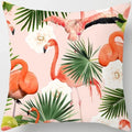 Axyaa Flamingo Cushion Cover 45*45cm – Home Sofa Decor Pillowcase