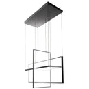 Axyaa Geometric LED Pendant Light - Modern Nordic Living Room Lighting