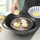 Axyaa Stainless Steel Steaming Rack for Cooking, Steaming Plate for Bread, Dumplings, and Buns