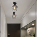Axyaa Modern Iron Cage Ceiling Light for Home Decor with E27 Socket
