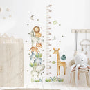 Height Measurement Jungle Wall Sticker Decal for Kids Room by Axyaa