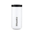 Axyaa Insulated Stainless Steel Coffee Mug with Lid for Travel and Cafe - 400ml