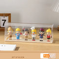 Axyaa Acrylic Doll Toys Storage Organizer Popmart Display Stand Waterproof Dust Proof