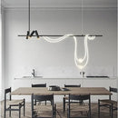 Axyaa Modern Minimalist Bar Counter Pendant Light for Long Dining Table