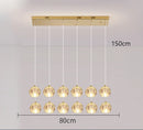 Axyaa Modern Ceiling Chandelier Pendant Light Fixture for Indoor Living Room Lighting