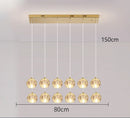Axyaa Luxury Ceiling Chandelier for Dining Room, Living Room Pendant Light Fixture