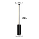 Axyaa LED Glass Table Lamp Night Light for Bedroom Study and Bedside