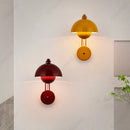 Axyaa LED Mushroom Wall Lamp for Bedroom Hotel Living Room Decor
