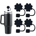 Axyaa Silicone Flower Straw Cover for Stanley Cup 30&40Oz Tumblers