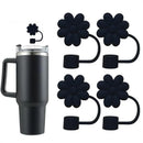 Axyaa Silicone Flower Straw Cover for Stanley Cup 30&40Oz Tumblers