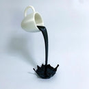 Axya Coffee Splash Sculpture: Creative Desktop Decor for Kitchen & Home