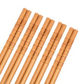 Axyaa Bamboo Chopsticks Spoon Set - Reusable Sushi Food Stick Gift Tableware