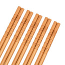 Axyaa Bamboo Chopsticks Spoon Set - Reusable Sushi Food Stick Gift Tableware