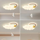 Axyaa Rainbow Cloud Ceiling Lamp for Kids' Room Decor and Eye Protection