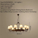 Axyaa Vintage Chandelier Restaurant Personalized Clothing Private Rooms Industrial Living Room Lighting