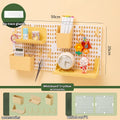 Axyaa Kawaii Dorm Wall Shelf | Study Storage Rack & Organizer - Adhesive Mounted