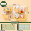 Axyaa Kawaii Dorm Wall Shelf | Study Storage Rack & Organizer - Adhesive Mounted
