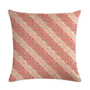 Axyaa Vintage Plant-flower Linen Cushion Cover 45*45cm