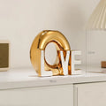 Axyaa Simple Vase Bouquet Decoration for Foyer, Living Room, Study, Bedroom