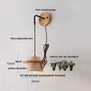 Axyaa Yellow Travertine LED Wall Lamp Pull Chain Switch enjoyable bracketscongruous~":"Max 18 words"