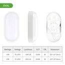 Axya LED Waterproof Wall Lamp for Home Garden Balcony Yard Outdoor Indoor