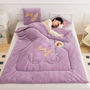 Axyaa Winter Pillow Quilt: Dual-Purpose Thickened Foldable Office Nap Blanket