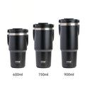 Axyaa Double Wall Thermal Coffee Cup Stainless Steel Insulated Large Capacity Water Bottle