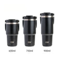Axyaa Stainless Steel Thermal Coffee Cup Double Insulation Large Capacity Water Bottle