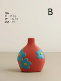 Nordic Morandi Ceramic Vase - Axyaa Brand