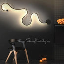 Axyaa Nordic LED Wall Lamp for Bedroom and Living Room Decor