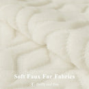 Axyaa Plush Cotton Pillow Covers for Sofa, Bed, Living Room Decor