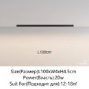 Axyaa LED Strip Ceiling Lights for Modern Living Room Kitchen Office Corridor Lighting