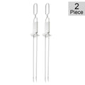Axyaa Stainless Steel Telescopic BBQ Skewers - Portable and Reusable BBQ Fork