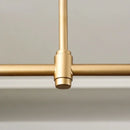 Axyaa Three-Headed LED Chandelier for Modern Minimalist Dining Room