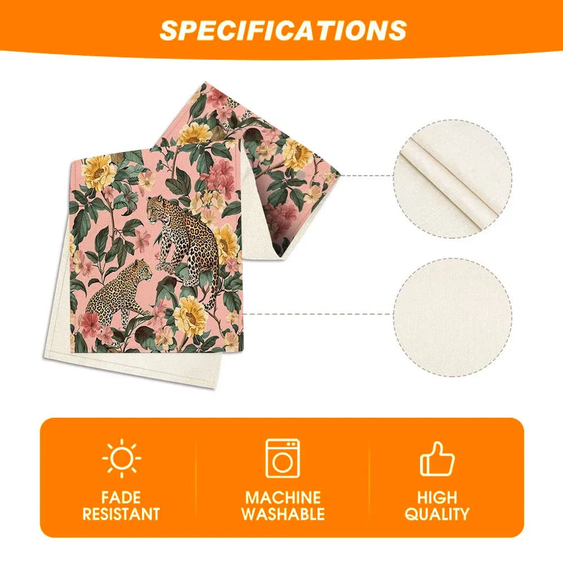 Axyaa Floral Jungle Table Runner