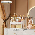 Axyaa Clear Drawer Cosmetic & Jewelry Organizer: Large Capacity, Multi-layer Desktop Storage Box