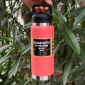 Axyaa Stainless Steel Thermal Water Bottle - Outdoor Portable Hot Cold Thermos