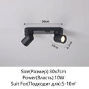 Axyaa LED Ceiling Spotlights: Minimalist Surface Mounted Lighting for Kitchens, Bedrooms & Cloakrooms
