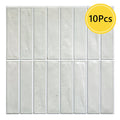 3D Pink Tile Stickers by Axyaa | Self-adhesive for Kitchen & Bathroom | Water Mold Resistant